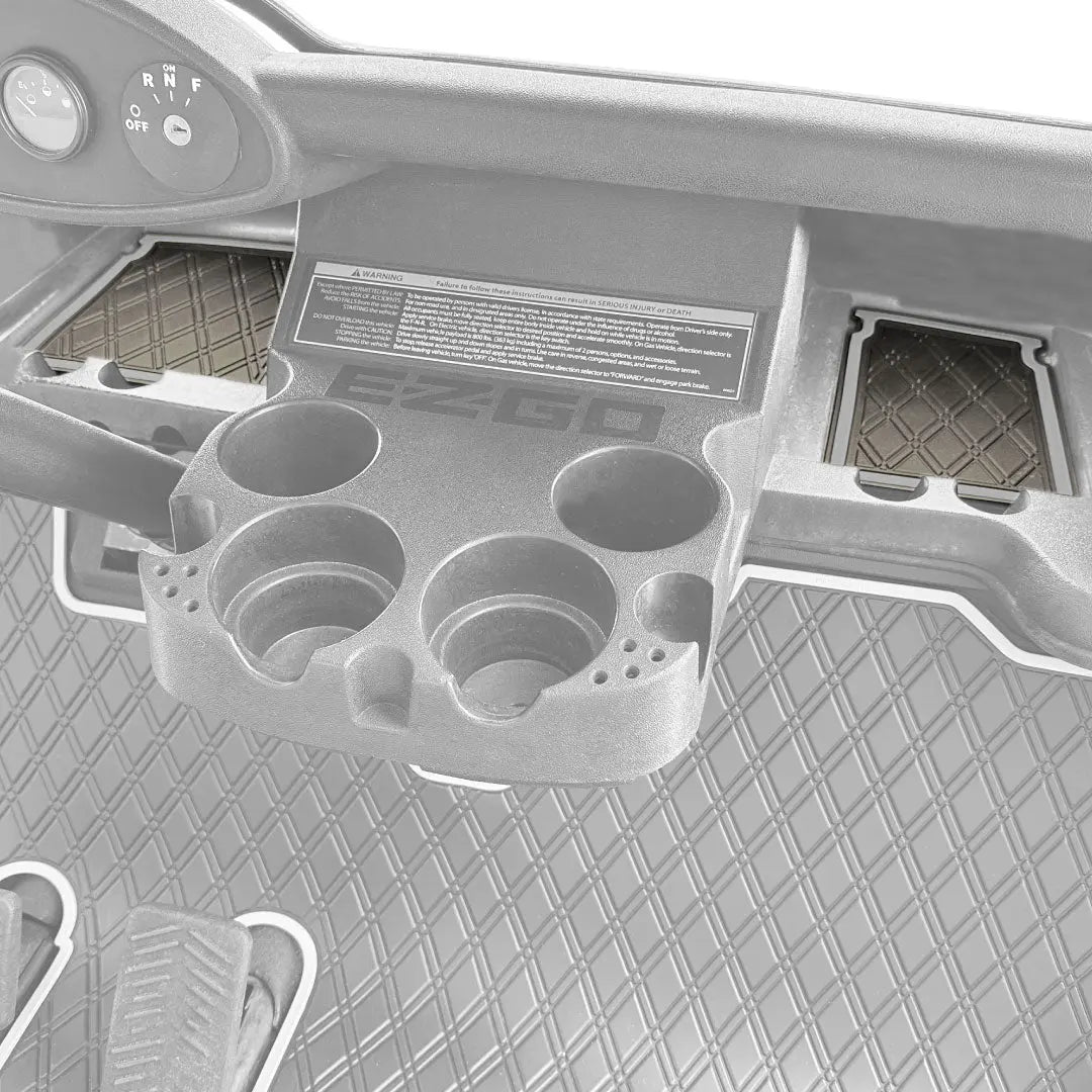 Grey trim- E-Z-GO RXV Dash Mat - Fits RXV Trims (2009 - 2022) - PRO Series