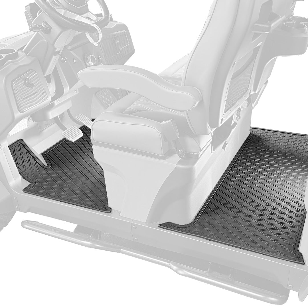 All Black - Denago EV Rover XL Golf Cart Floor Mat