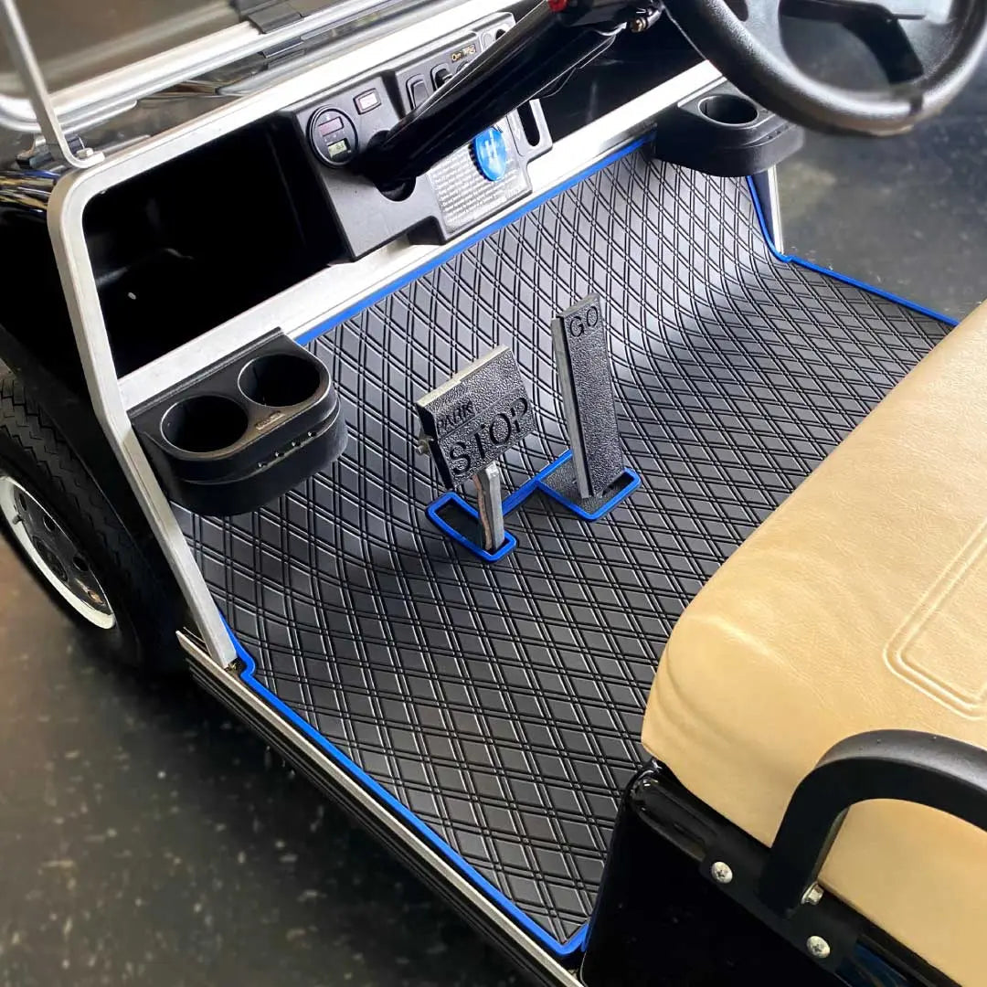 Xtreme Mats- club car ds blue- Club Car DS Floor Mat - Fits DS (1982-2013) / Villager (1982-2018)