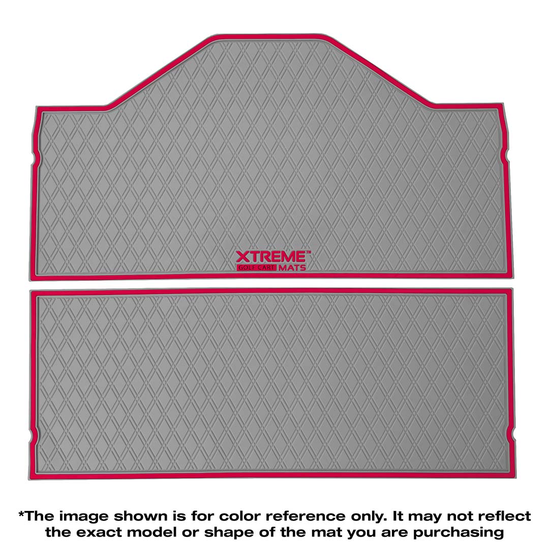 LIMITED EDITION Collegiate Colors* Epic E40FX Golf Cart Floor Mat Set - 1st & 2nd Row