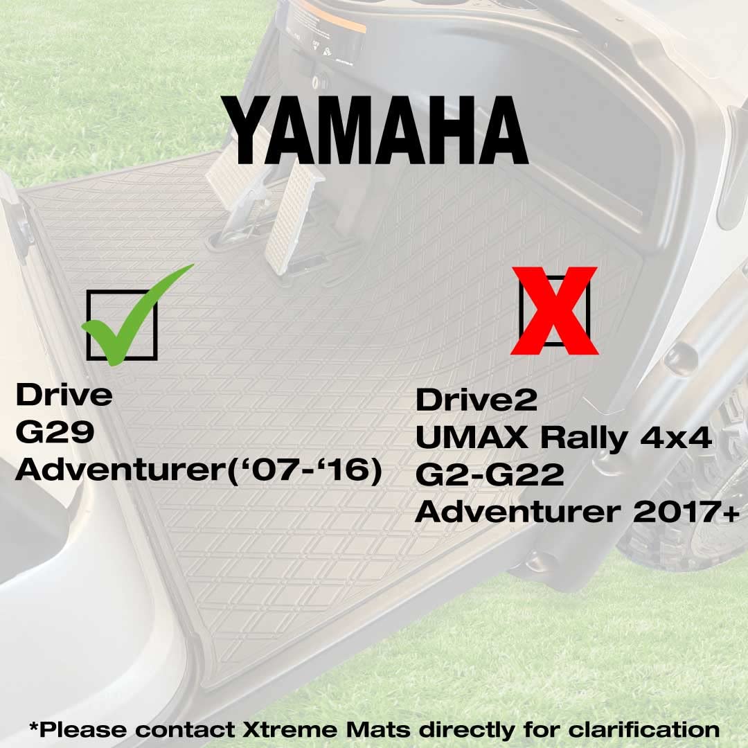 Yamaha Drive2 Floor Mat - Fits Drive2 QuieTech EFI (2017-2025) / UMAX Rally