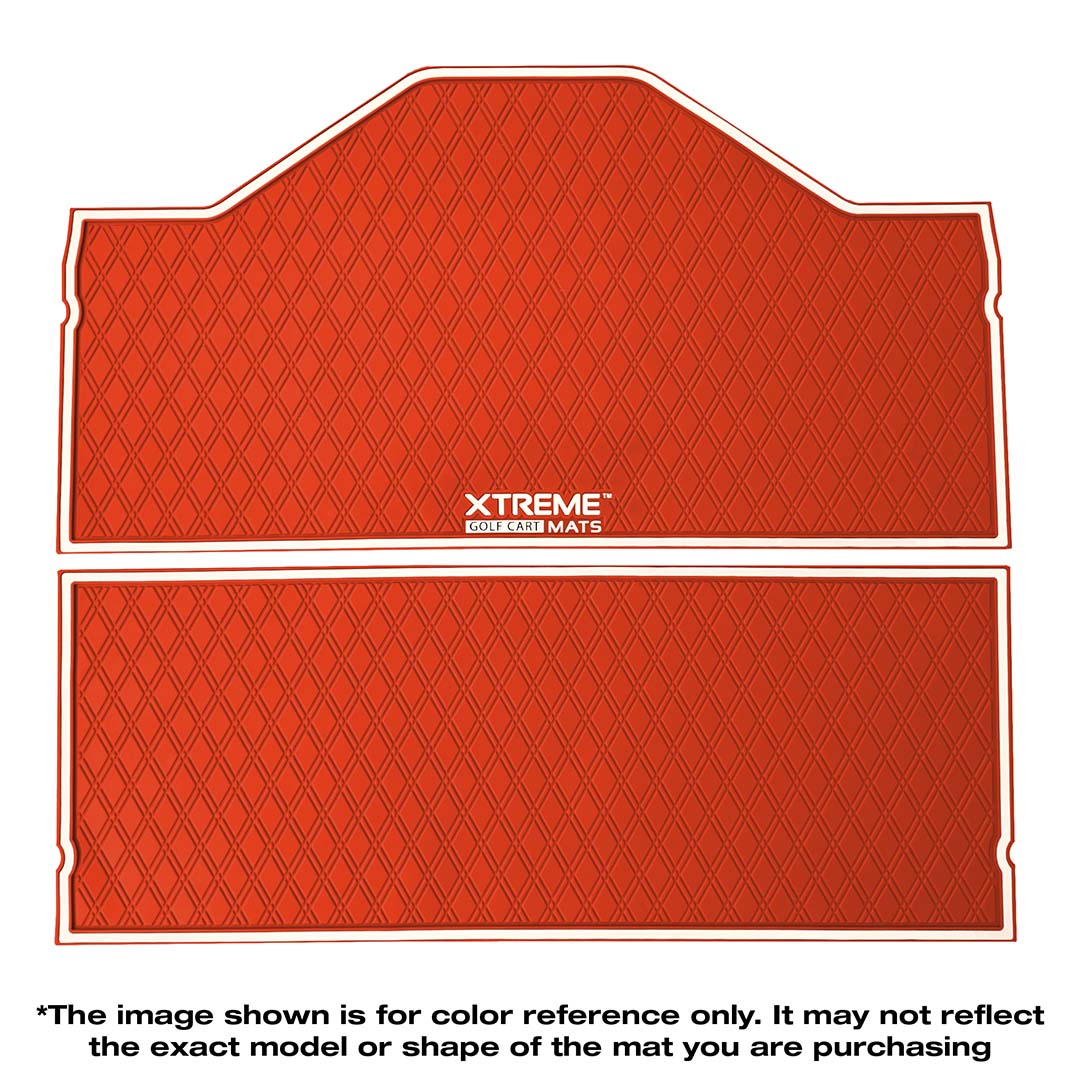 LIMITED EDITION Collegiate Colors* Epic E40FX Golf Cart Floor Mat Set - 1st & 2nd Row
