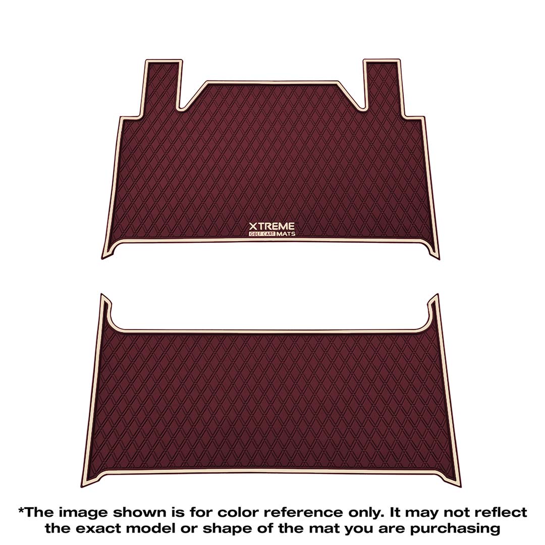 LIMITED EDITION Collegiate Colors* Dach Apollo Floor Mats SET - 1st & 2nd Row - For Dach Apollo Gen 1 (2025-2026) 4 Passenger Forward Facing
