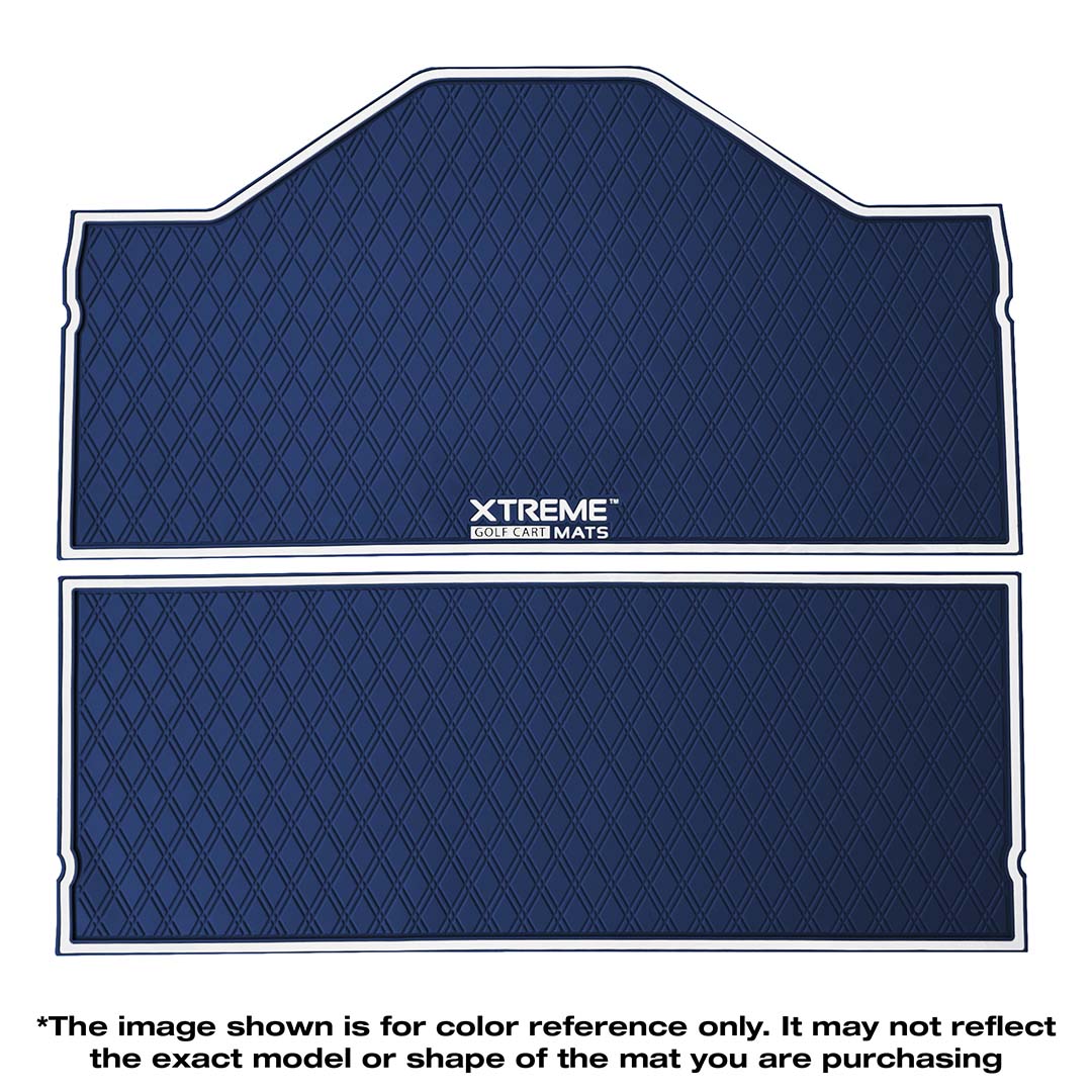 LIMITED EDITION Collegiate Colors* Epic E40FX Golf Cart Floor Mat Set - 1st & 2nd Row