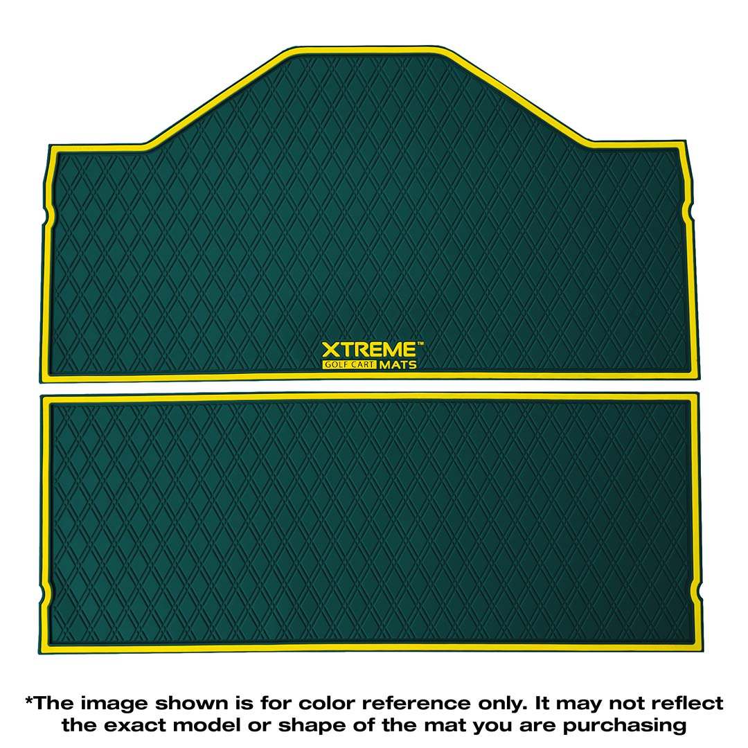 LIMITED EDITION Collegiate Colors* Epic E40FX Golf Cart Floor Mat Set - 1st & 2nd Row
