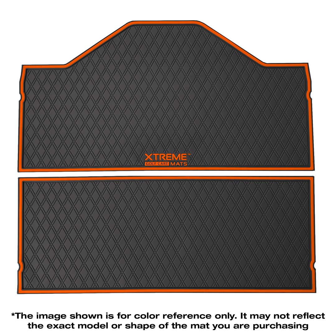 LIMITED EDITION Collegiate Colors* Epic E40FX Golf Cart Floor Mat Set - 1st & 2nd Row