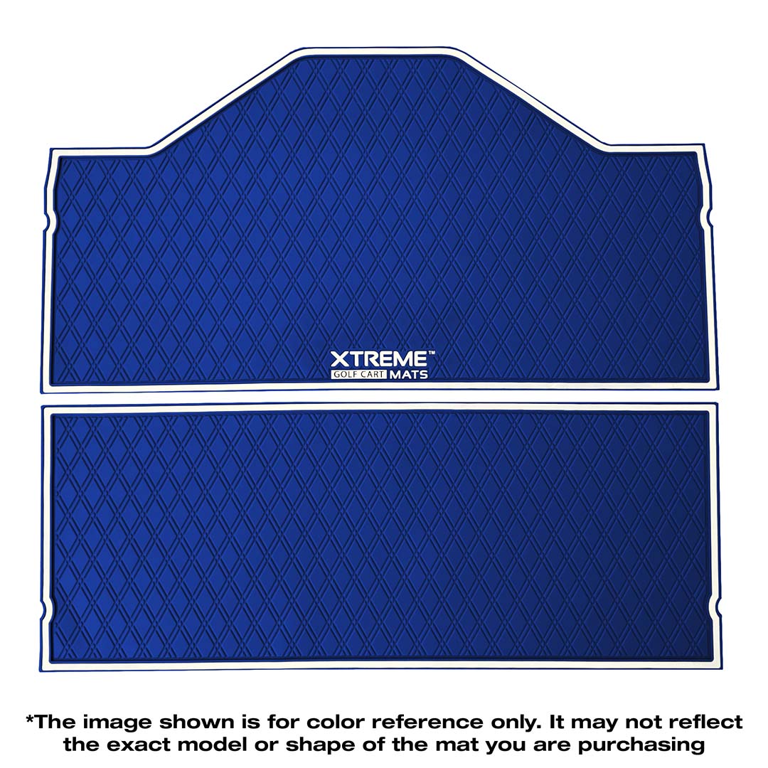 LIMITED EDITION Collegiate Colors* Epic E40FX Golf Cart Floor Mat Set - 1st & 2nd Row