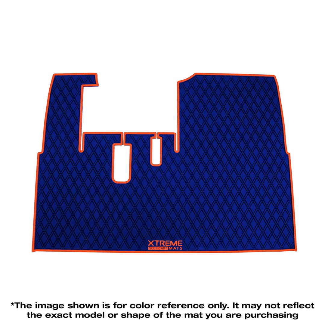LIMITED EDITION Collegiate Colors* ICON / AdvancedEV EV1 Compatible Golf Cart Floor Mat