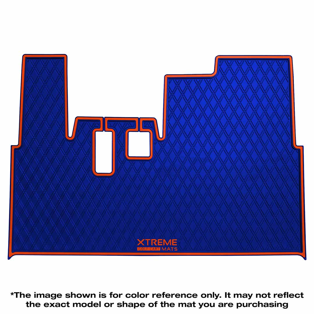 LIMITED EDITION Collegiate Colors* Yamaha G19 - G22 Golf Cart Compatible Floor Mat - Fits G19 and G22 models only