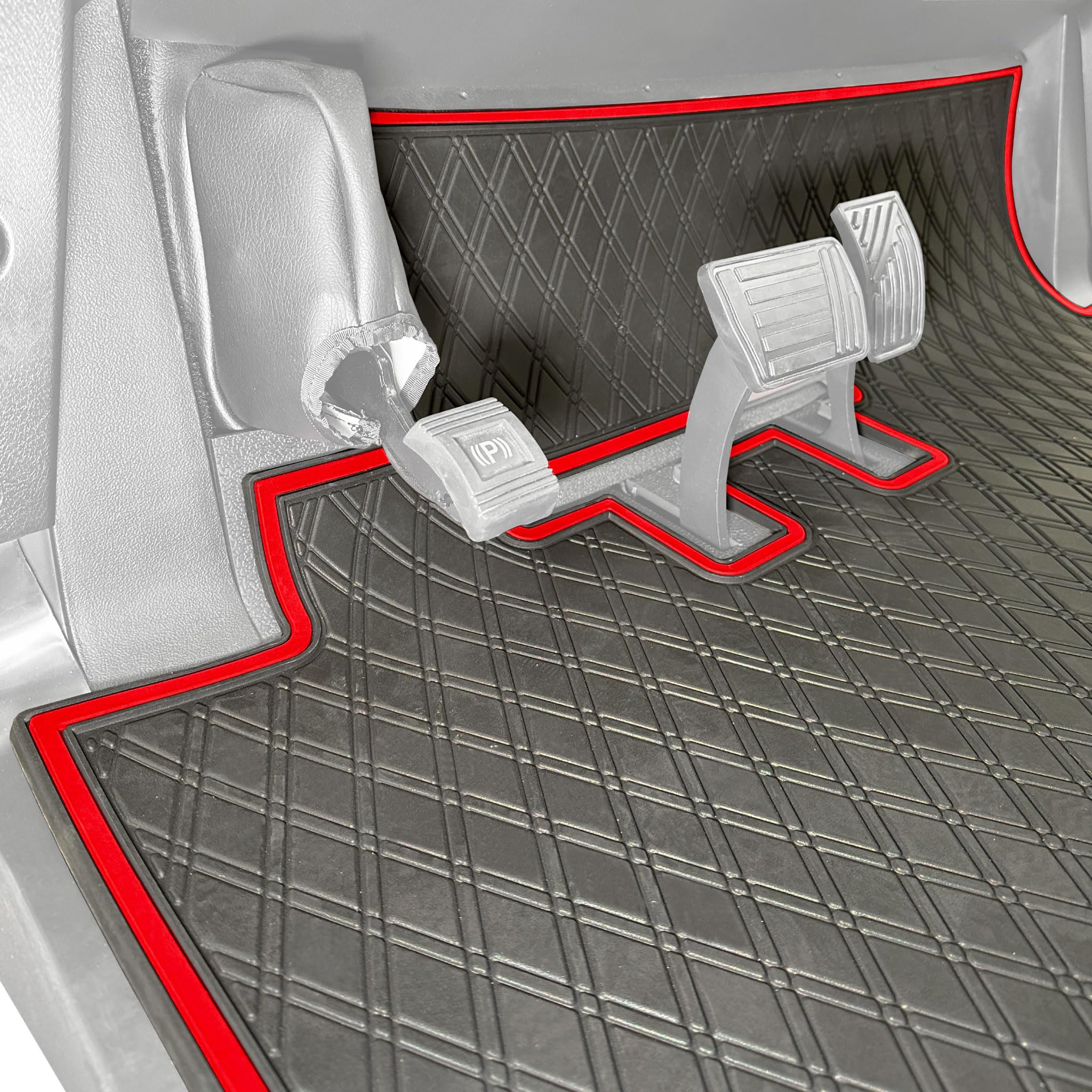 Bintelli Golf Cart Floor Mat | Fits Front Row of Bintelli Beyond 2, 4 & Nexus Models