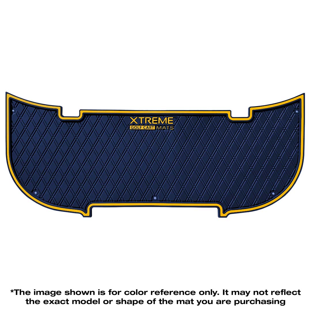 LIMITED EDITION Collegiate Colors* Rear Facing Foot Rest Mat - Fits Bintelli/Atlas carts