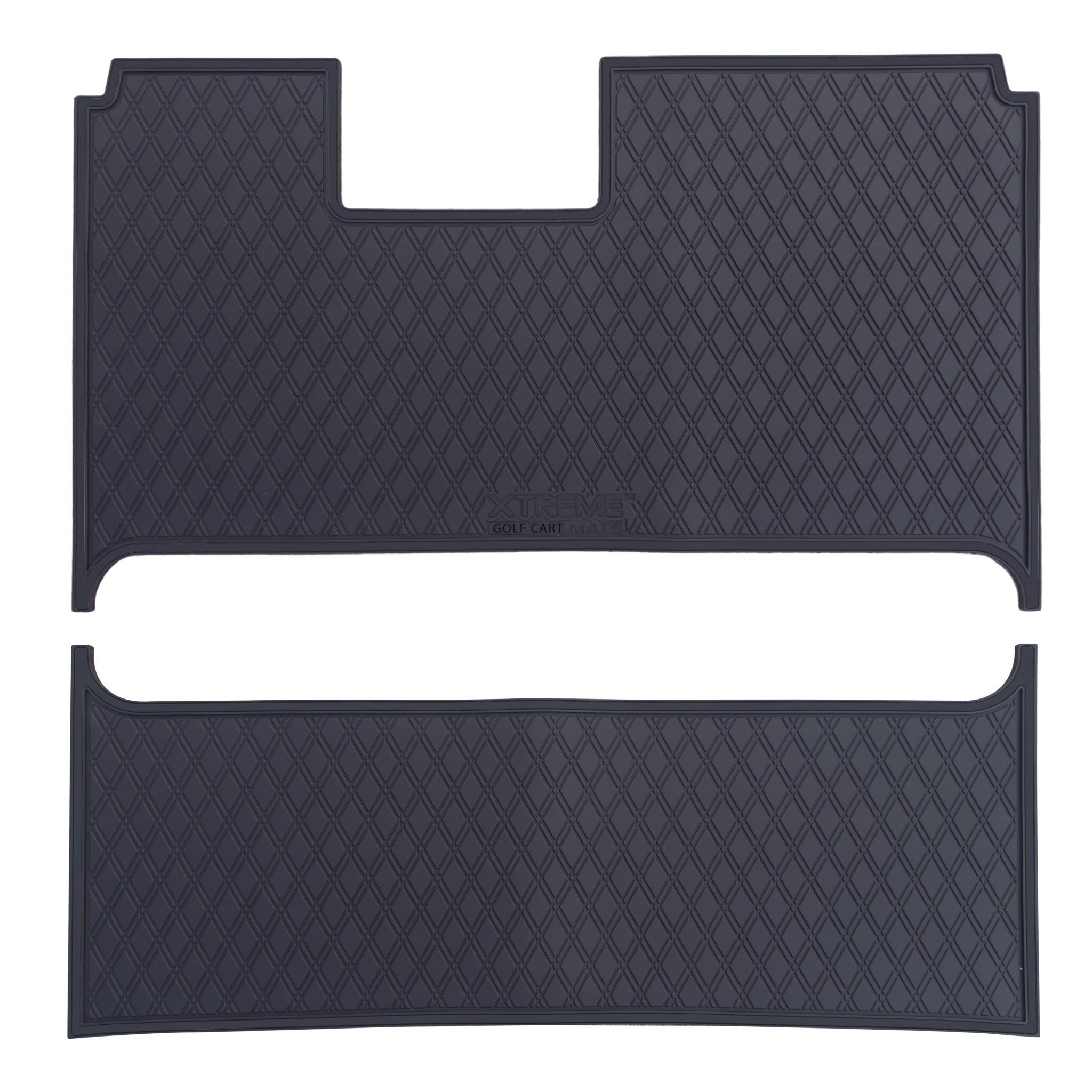 Dach Apollo Floor Mat Set | Fits 1st & 2nd Row of Dach Apollo 4 Passenger Forward Facing Golf Carts
