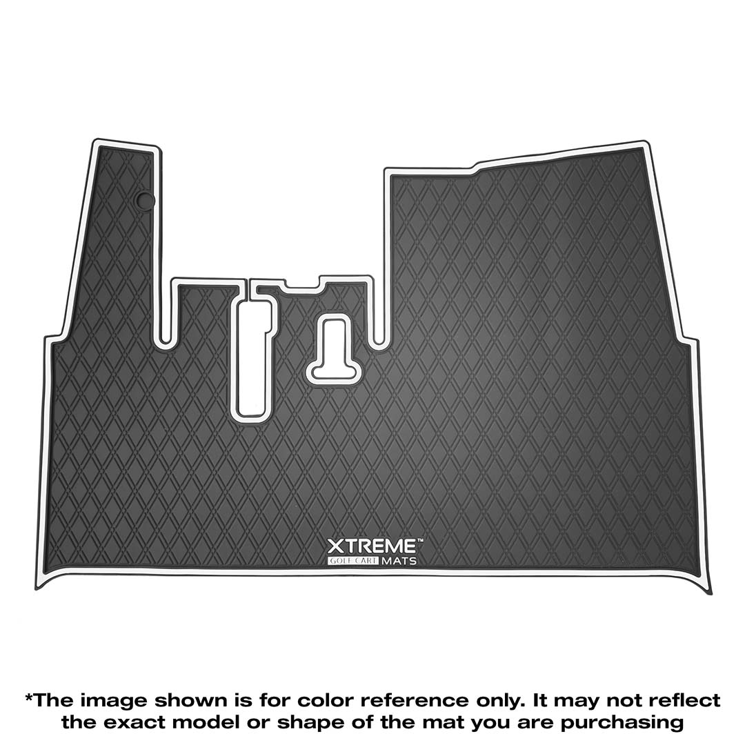 LIMITED EDITION Collegiate Colors* ICON / AdvancedEV EV1 Compatible Golf Cart Floor Mat