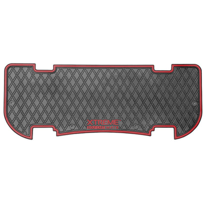 Xtreme Mats MadJax XSeries Golf Cart Floor Mat | Cherry Red Trim | Fits MadJax Genesis 250/300 Rear Seat Kits
