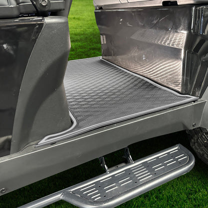 Grey Trim - Denago EV Rover XL Golf Cart Floor Mat 