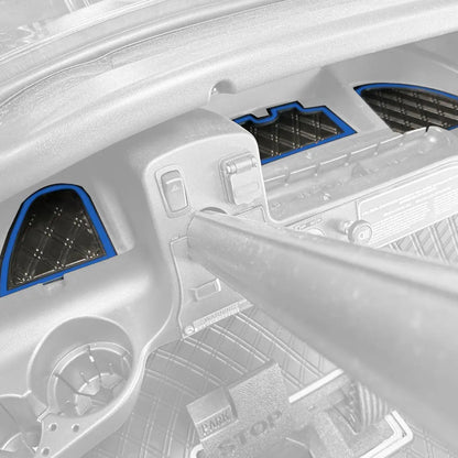 Blue trim- Club Car PRO Series Dash Mat - Fits Club Car Precedent (2004-2023), Onward/Tempo (2017-2024) #trim-color_blue-trim