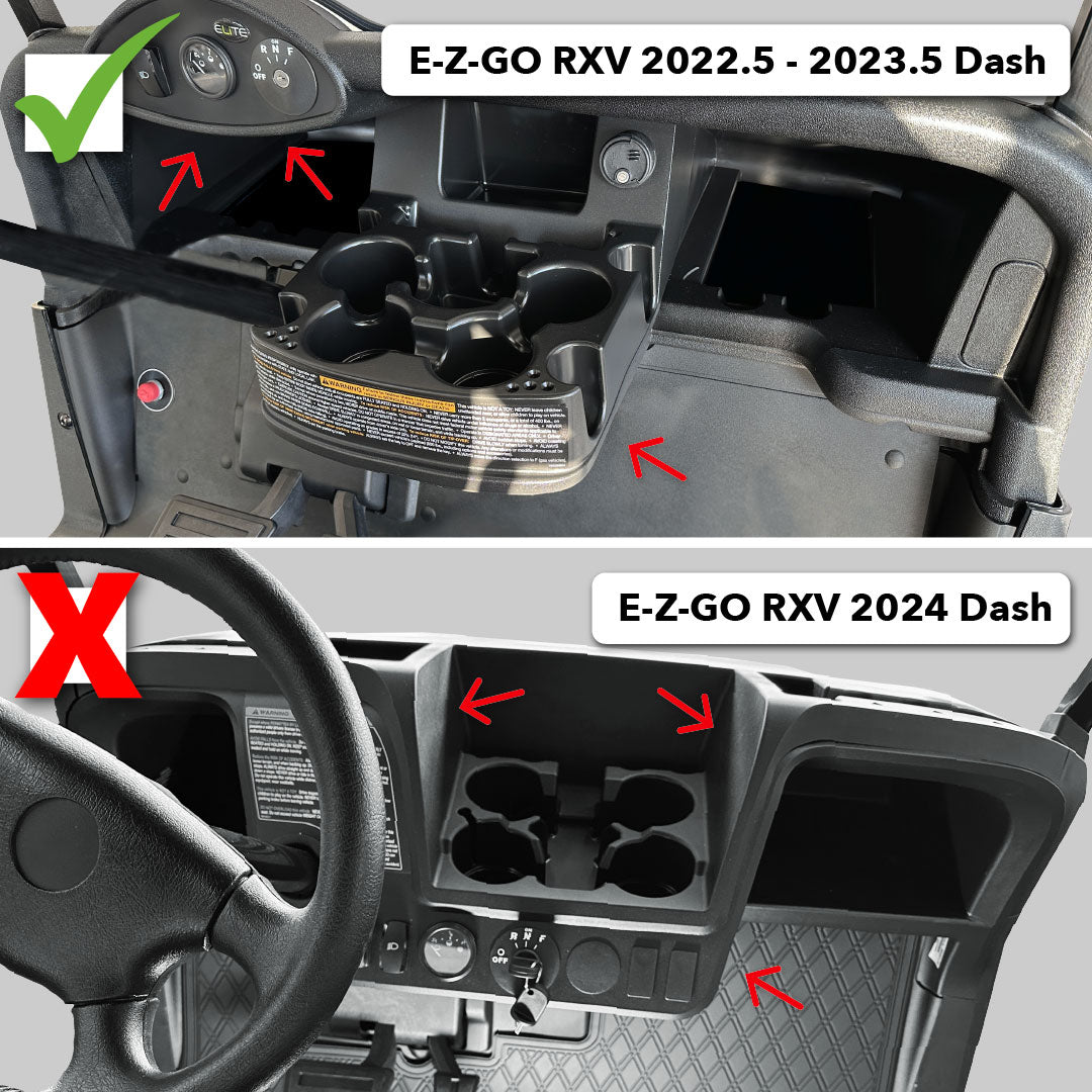 SPECIAL PRICING** E-Z-GO RXV (2023 ONLY) ALL Trim levels (Elite, Freedom etc) / Valor (2023) Golf Cart Floor Mat