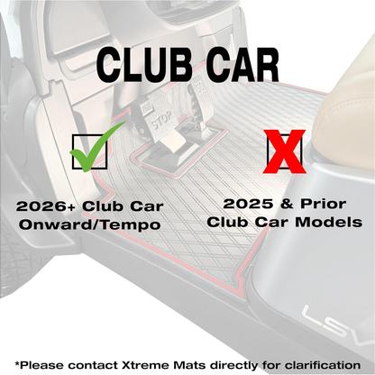 Club Car 2026+ Onward & Tempo Floor Mat