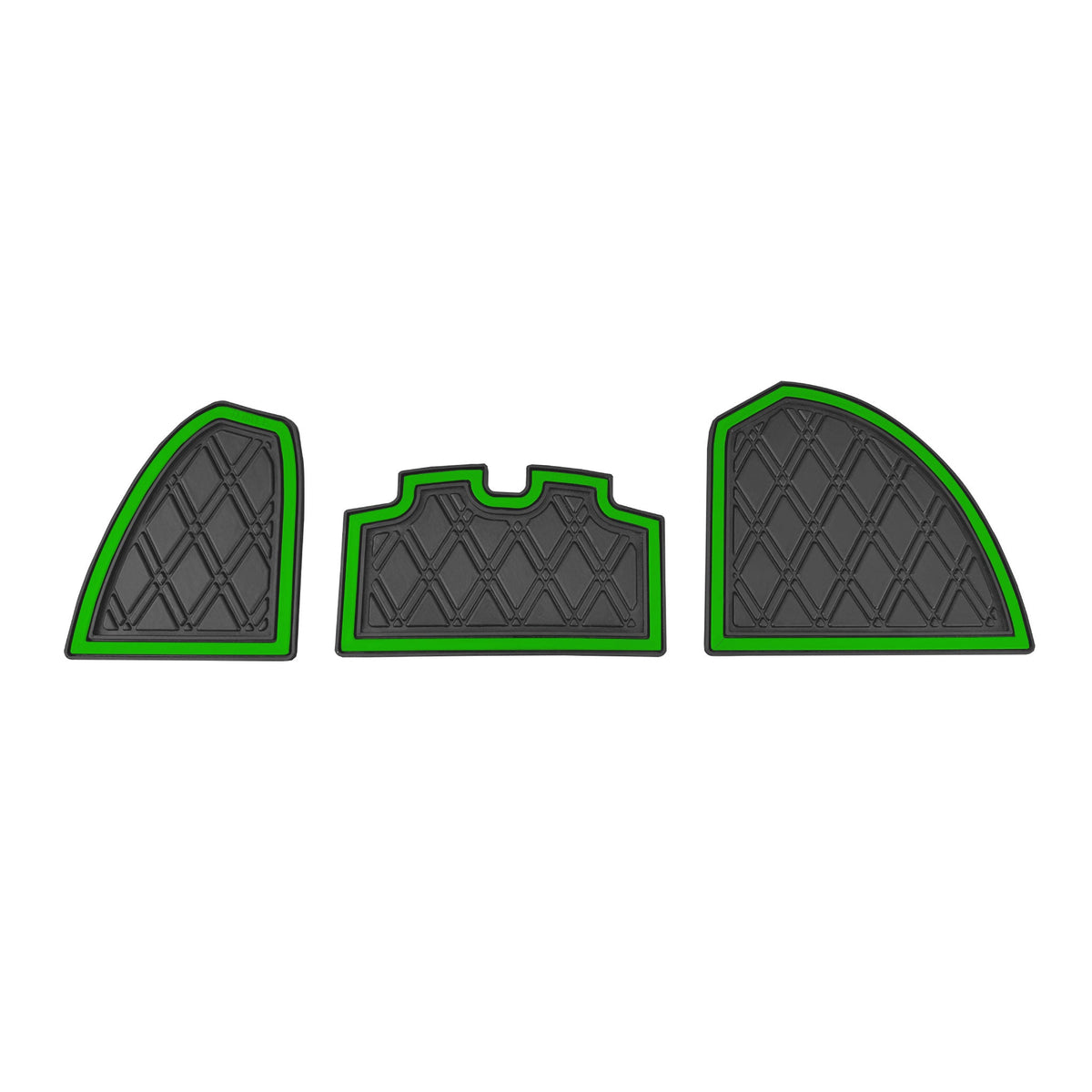 Xtreme Golf Cart Mats Dash Mats and Golf Cart Cubby Inserts for Club Car Precedent (04-22), Tempo & Onward (17-25), V4L (22-25) Models | Rubber Dashboard Protection Liner