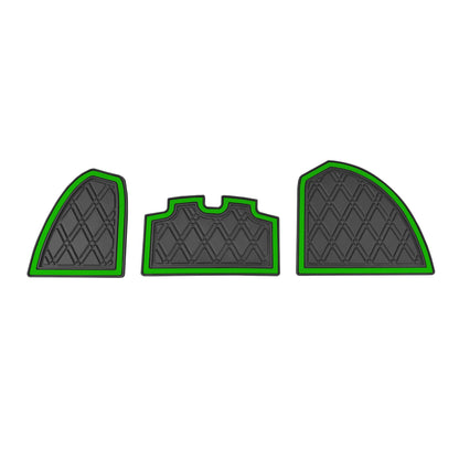 Xtreme Golf Cart Mats Dash Mats and Golf Cart Cubby Inserts for Club Car Precedent (04-22), Tempo & Onward (17-25), V4L (22-25) Models | Rubber Dashboard Protection Liner