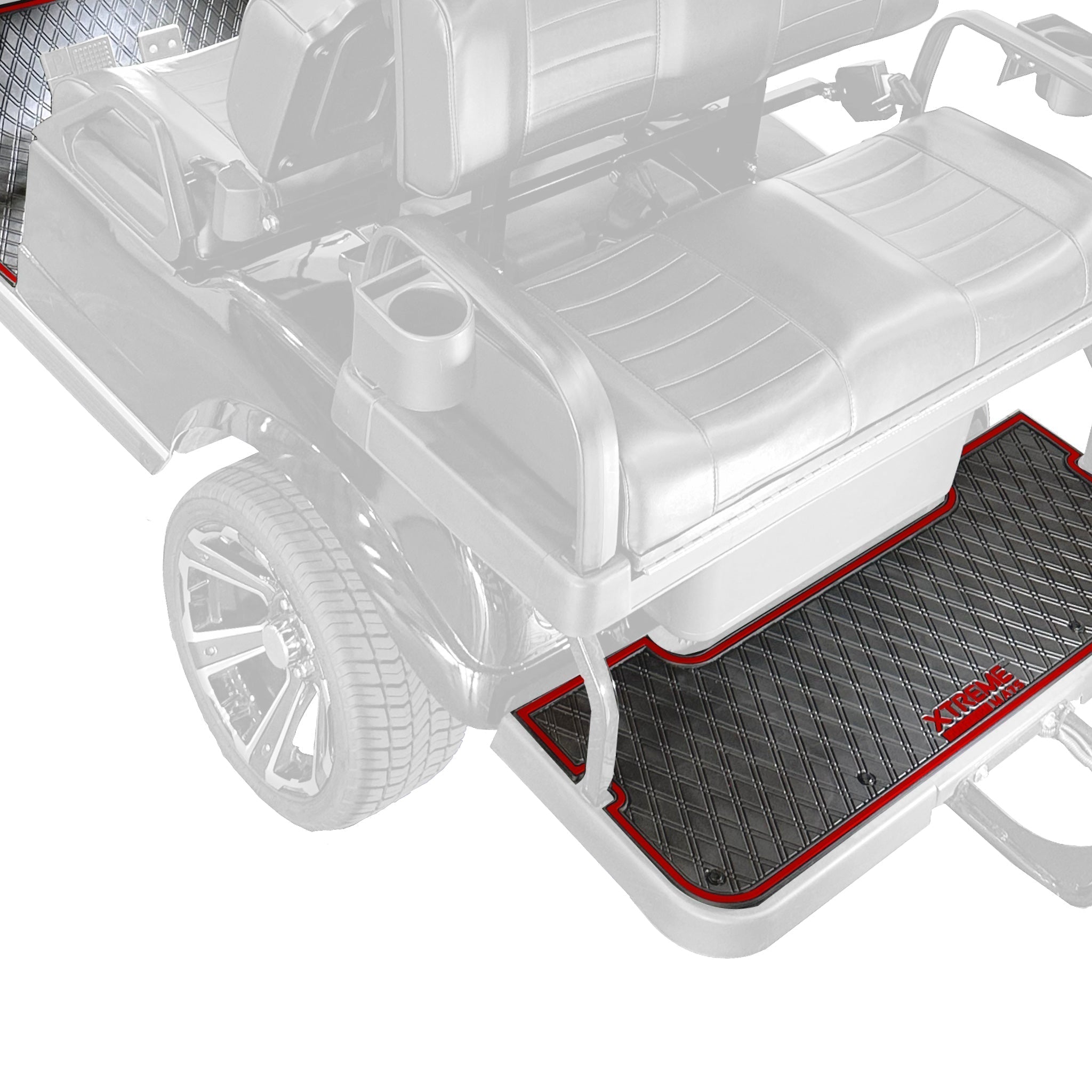 Evolution Foot Rest Mat for Factory Rear Facing Seat | Fits Evolution Classic Plus / Classic Pro / Carrier / Forester / D5 2+2 & Tara Roadster 2+2 | PRO Series