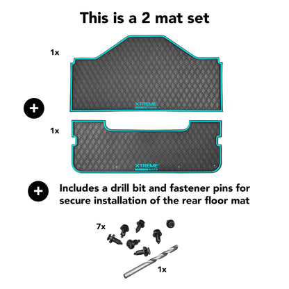 Evolution D5 Floor Mat Set Options Fits ALL Models 2023 -2025 Ranger / Maverick Trims, DMAX GT