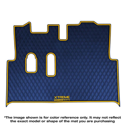 LIMITED EDITION Collegiate Colors* E-Z-GO RXV Floor Mats - Fits All RXV Trims (2008-2022) / 2Five (2009+) / Western