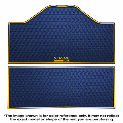 LIMITED EDITION Collegiate Colors* Epic E40FX Golf Cart Floor Mat Set - 1st & 2nd Row