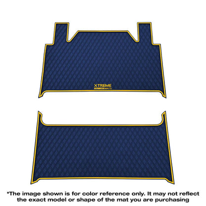 LIMITED EDITION Collegiate Colors* Dach Apollo Floor Mats SET - 1st & 2nd Row - For Dach Apollo Gen 1 (2025-2026) 4 Passenger Forward Facing