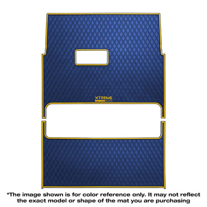 LIMITED EDITION Collegiate Colors* AdvancedEV Horizon Golf Cart Floor Mat Set - 1st & 2nd Row