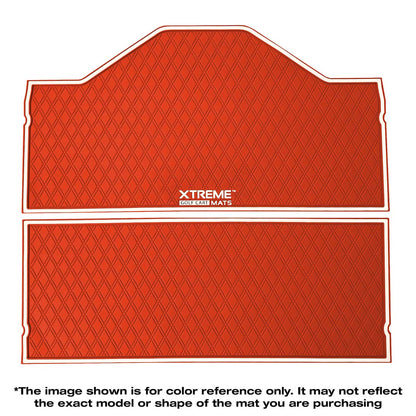 LIMITED EDITION Collegiate Colors* AdvancedEV Horizon Golf Cart Floor Mat Set - 1st & 2nd Row