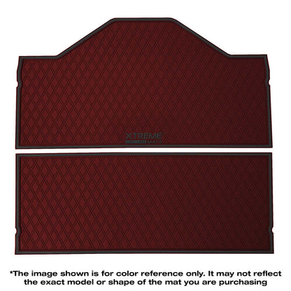 LIMITED EDITION Collegiate Colors* Epic E40FX Golf Cart Floor Mat Set - 1st & 2nd Row