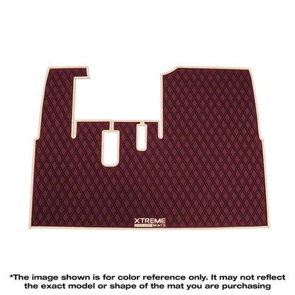 LIMITED EDITION Collegiate Colors* ICON / AdvancedEV EV1 Compatible Golf Cart Floor Mat