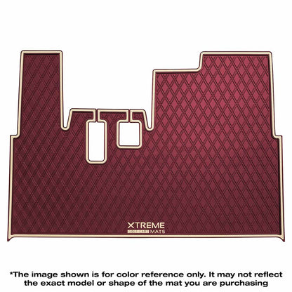 LIMITED EDITION Collegiate Colors* Yamaha G19 - G22 Golf Cart Compatible Floor Mat - Fits G19 and G22 models only