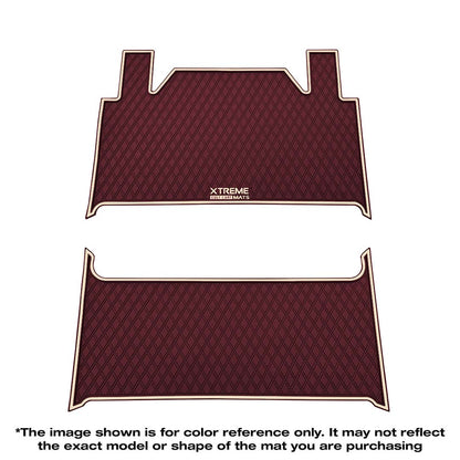 LIMITED EDITION Collegiate Colors* Dach Apollo Floor Mats SET - 1st & 2nd Row - For Dach Apollo Gen 1 (2025-2026) 4 Passenger Forward Facing