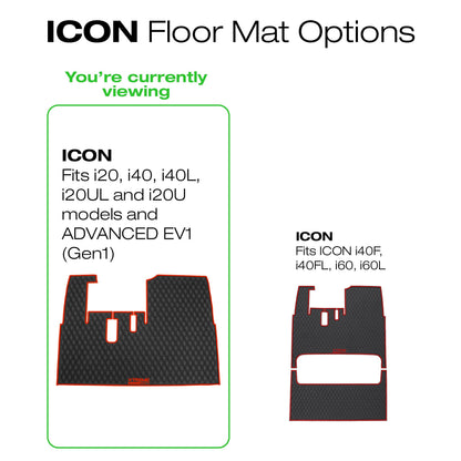 Advanced EV1 / Advanced HD Golf Cart Floor Mat