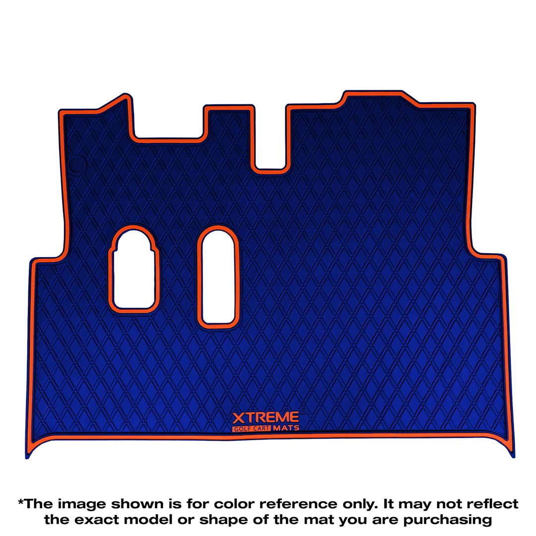 LIMITED EDITION Collegiate Colors* E-Z-GO RXV Floor Mats - Fits All RXV Trims (2008-2022) / 2Five (2009+) / Western