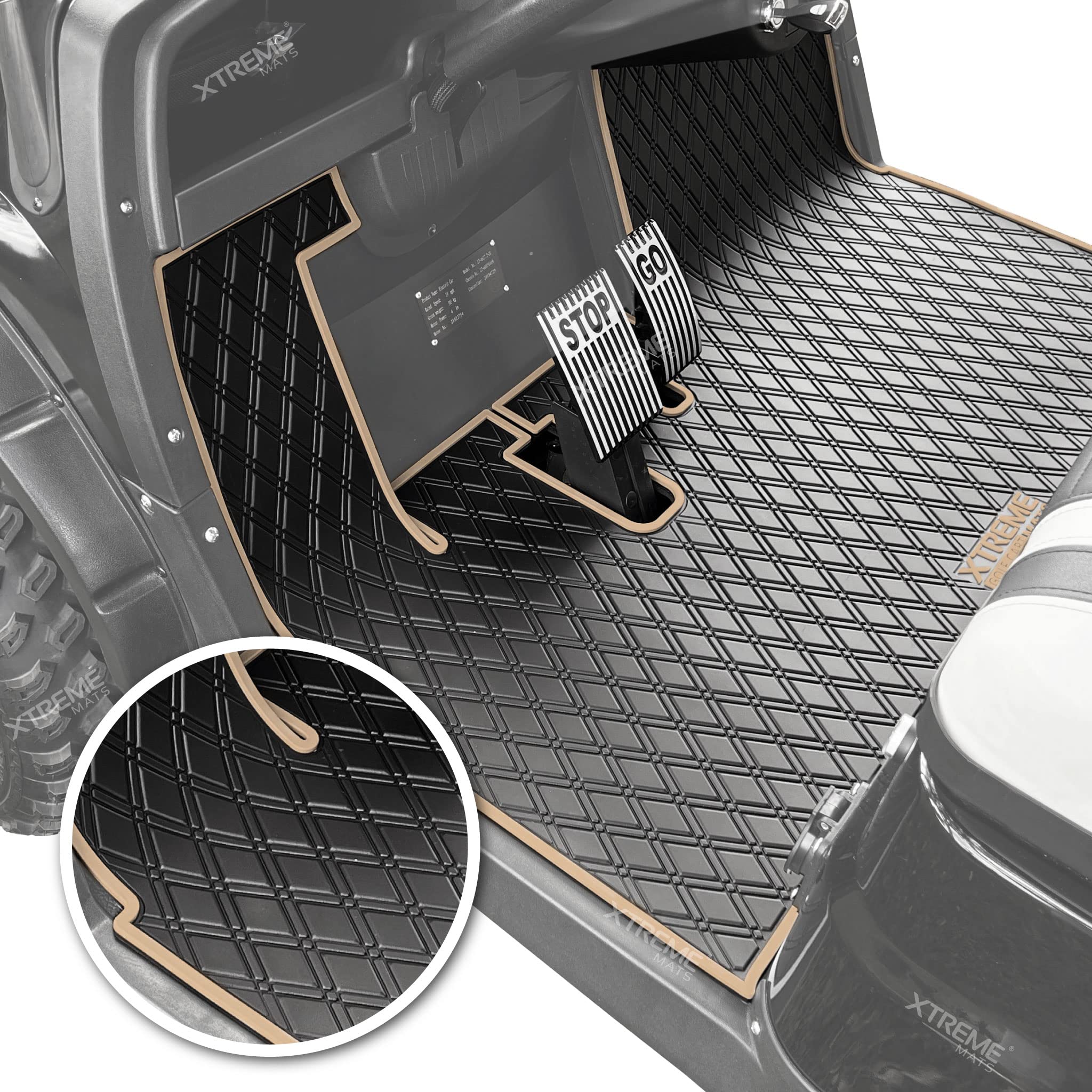 Advanced EV1 / Advanced HD Golf Cart Floor Mat