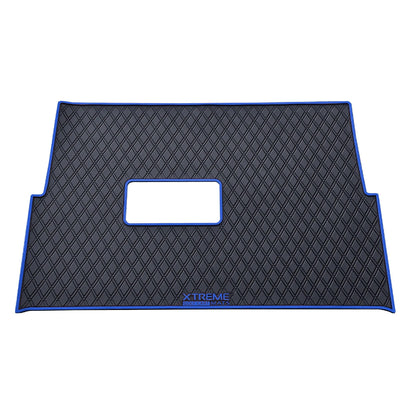 Xtreme Golf Cart Mat Compatible with Advanced EV Advent 2 & 4 - Red Trim