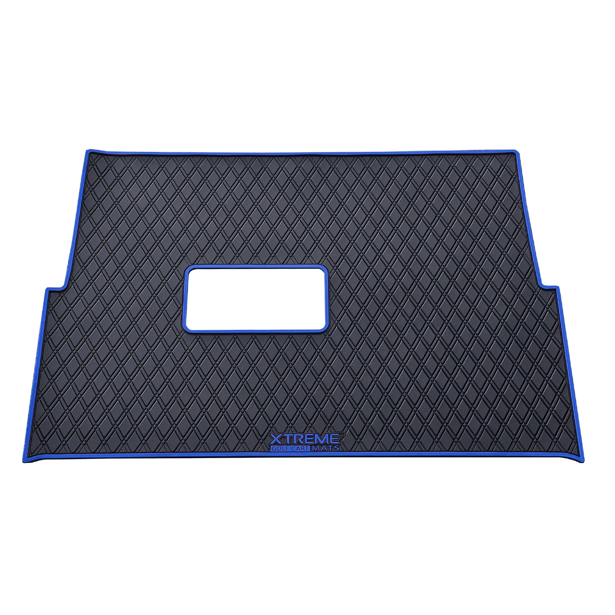 Xtreme Golf Cart Mat Compatible with Advanced EV Advent 2 & 4 - Red Trim