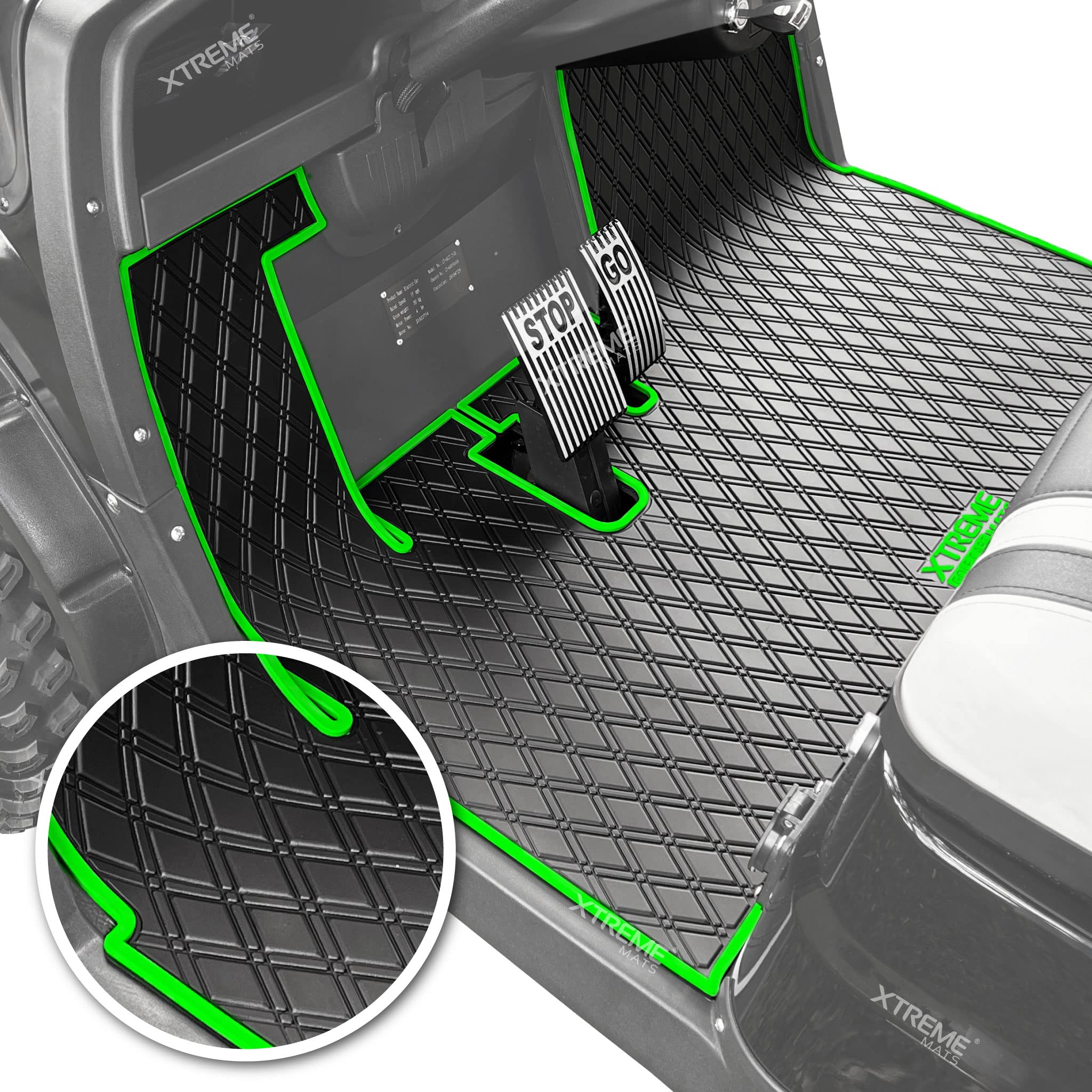 Advanced EV1 / Advanced HD Golf Cart Floor Mat