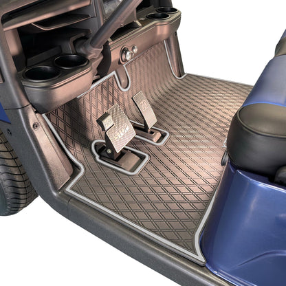 Xtreme Golf Cart Floor Mat Compatible with MadJax Eseries Models -Grey Trim