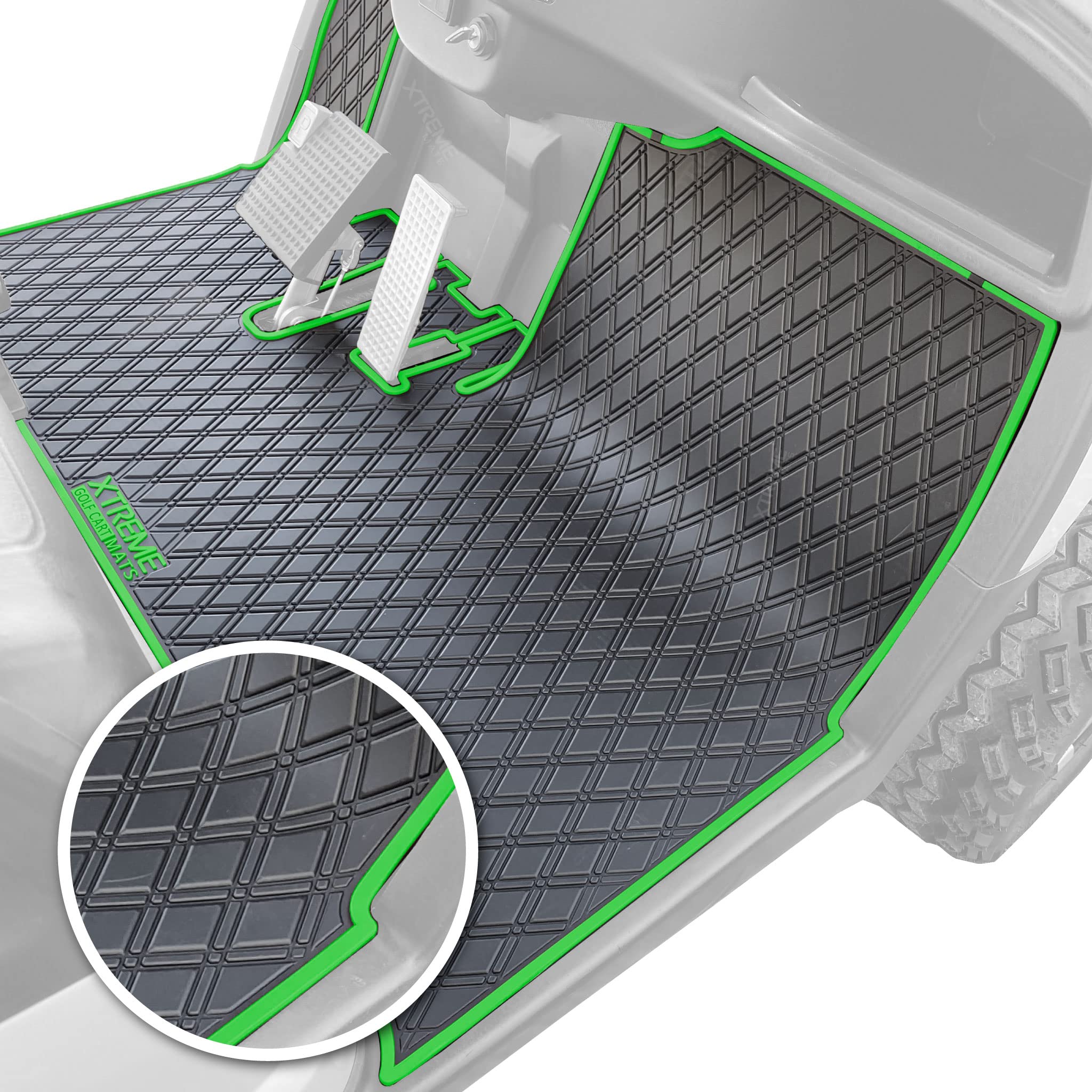 Yamaha Drive2 Floor Mat - Fits Drive2 QuieTech EFI (2017-2025) / UMAX Rally