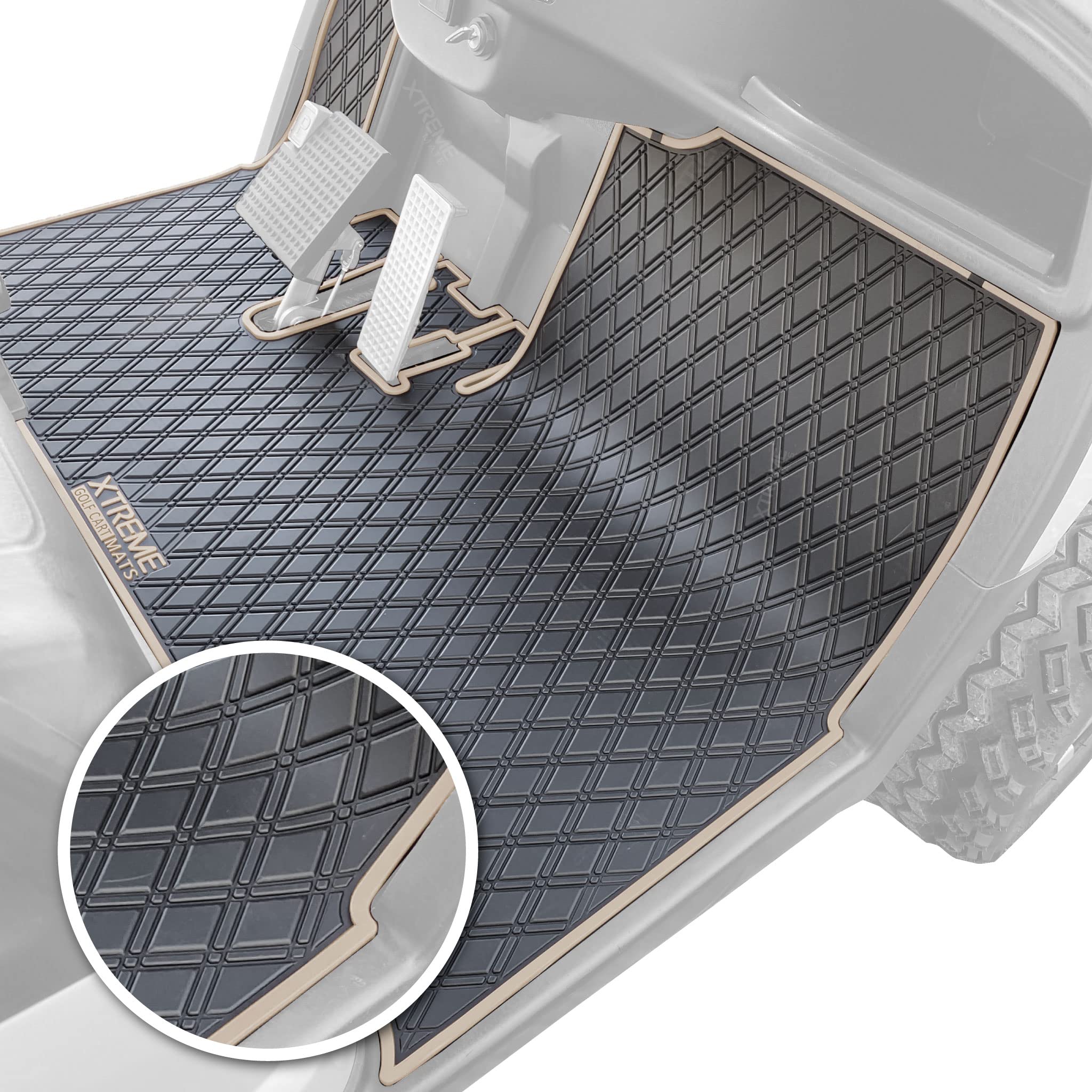 Yamaha Drive2 Floor Mat - Fits Drive2 QuieTech EFI (2017-2025) / UMAX Rally