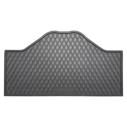 Xtreme Golf Cart Rubber Floor Mats Compatible with Epic E20FX - Red Trim