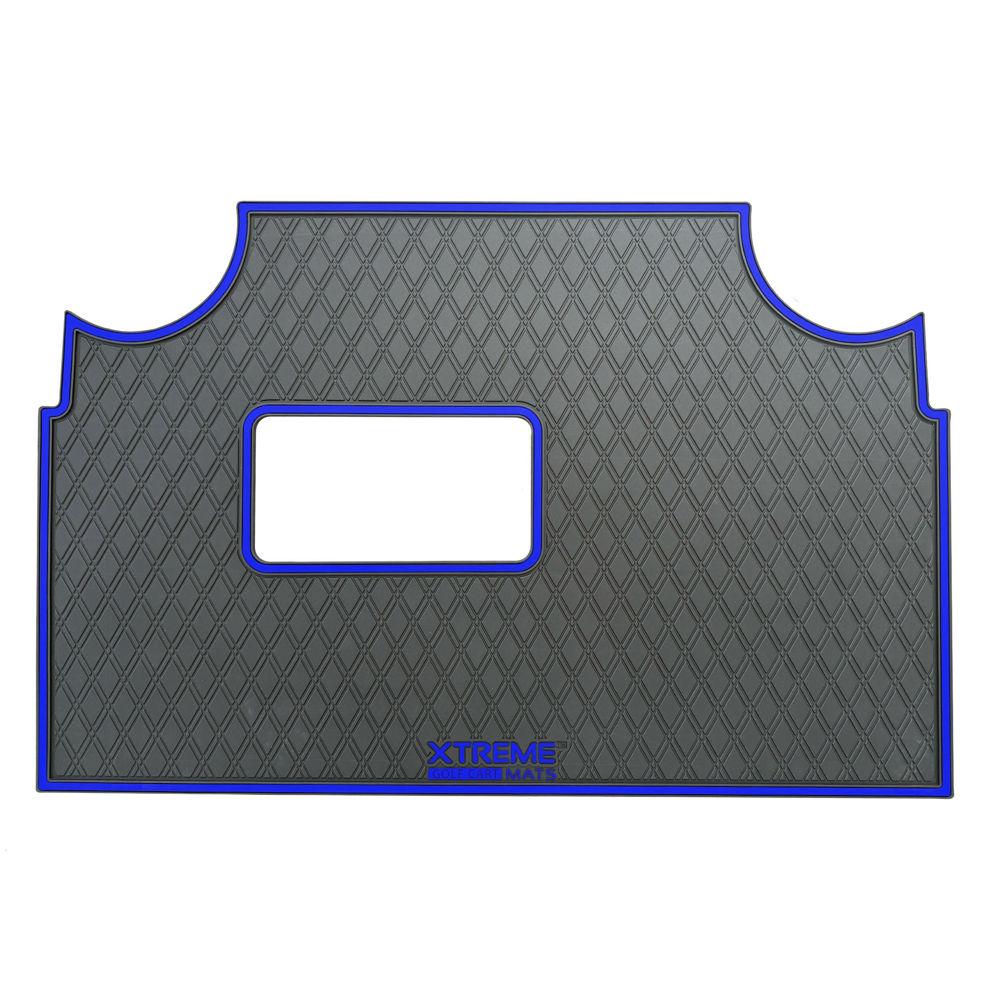 Xtreme Golf Cart Floor Mat Compatible with Evolution Forester - Grey Trim