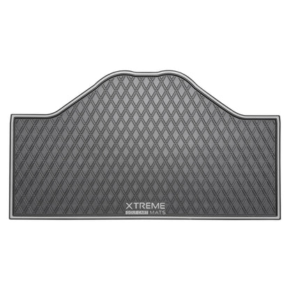Xtreme Golf Cart Rubber Floor Mats Compatible with Epic E20FX - Red Trim