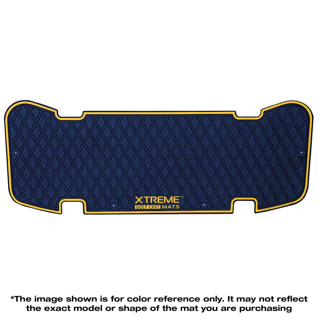 LIMITED EDITION Collegiate Colors* E-Z-GO RFS PRO - Rear Facing Foot Rest Mat - Fits E-Z-GO L6/RXV/S4 Rear Seat Kit - PRO Series