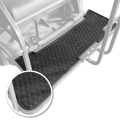 E-Z-GO Foot Rest Mat for Select Factory Rear Facing Seats | Fits EZGO RXV & TXT Golf Cart Models Factory Rear Seat Footplates | PRO Series