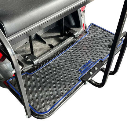 E-Z-GO Foot Rest Mat for Select Factory Rear Facing Seats | Fits EZGO RXV & TXT Golf Cart Models Factory Rear Seat Footplates | PRO Series